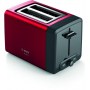 Bosch TAT4P424 DesignLine Toaster, 970 W, 2 slots, Red Bosch | TAT4P424 | DesignLine Toaster | Power 970 W | Number of slots 2 | - 2